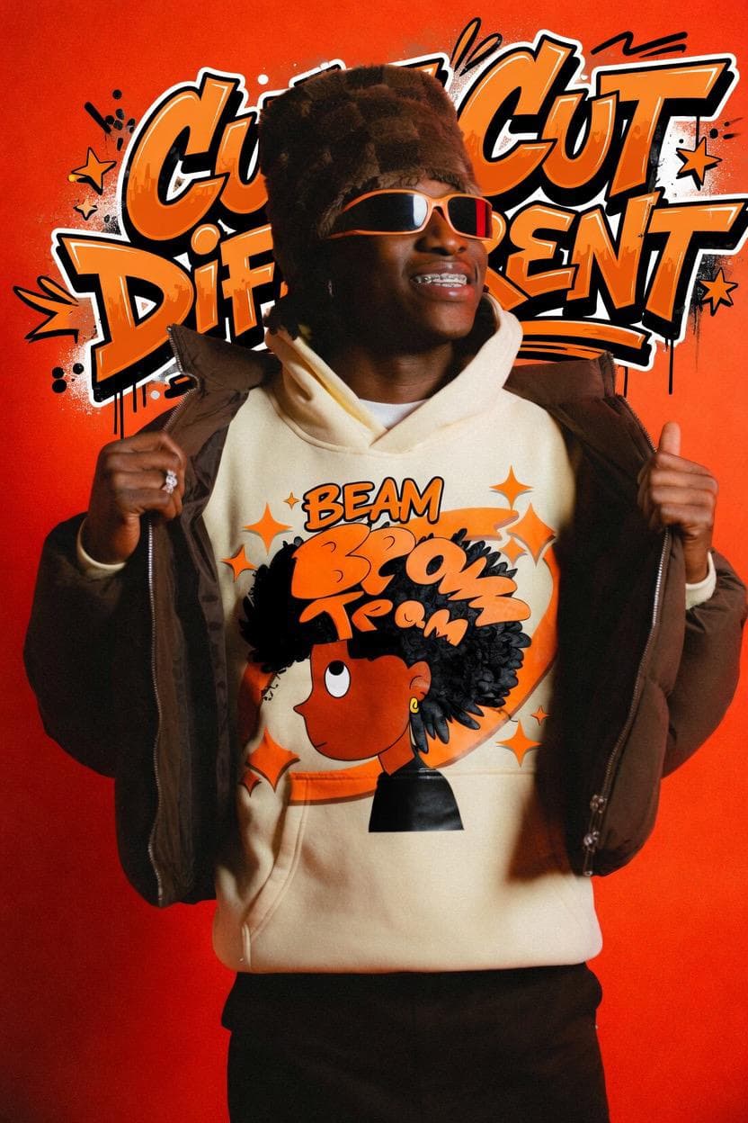 BeamTeam Cream Hoodie